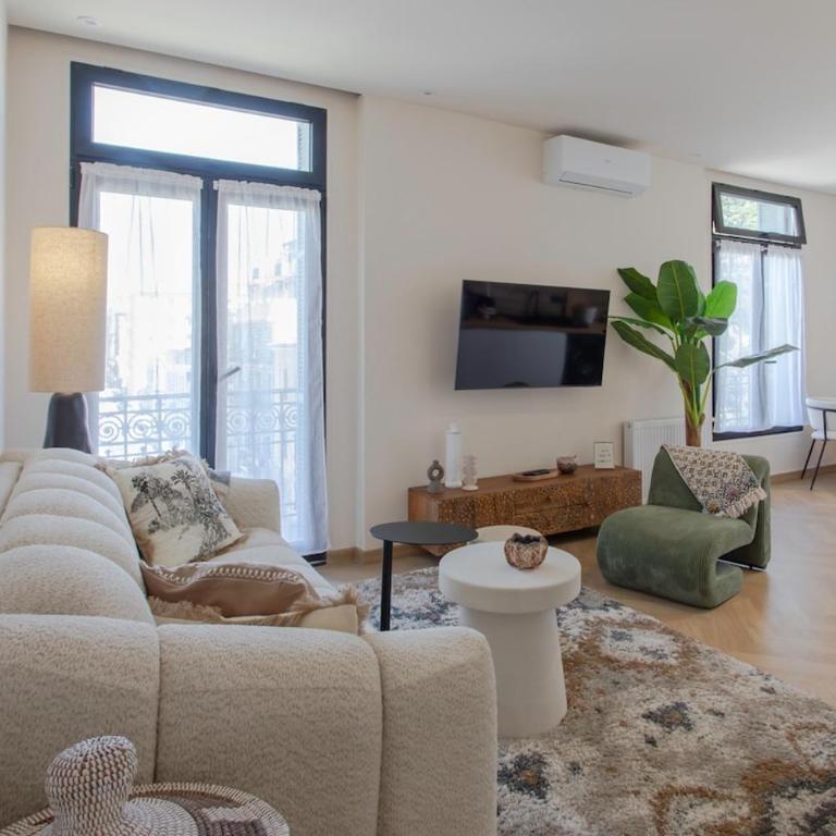 #52 Staywizus - Etoile Suite ,Central, Balcony, AC - 5 min Place Massena - Appartement 2 Chambres - 1