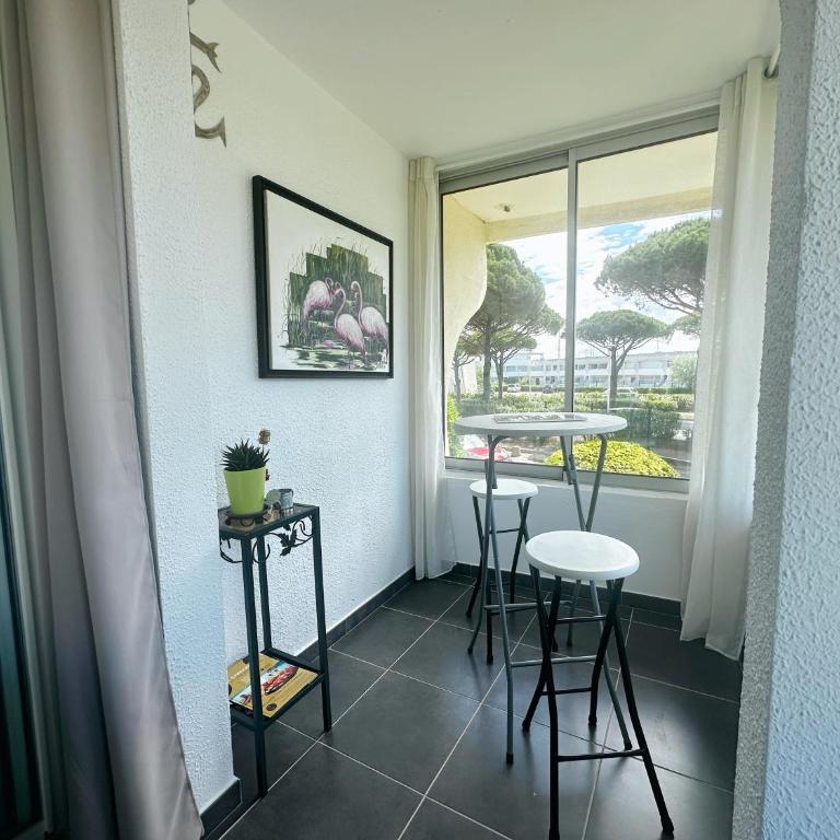 T2 Cocon lumineux en Bord de mer avec Piscine, Tennis et Parking - Appartamento con 1 Camera da Letto - 5