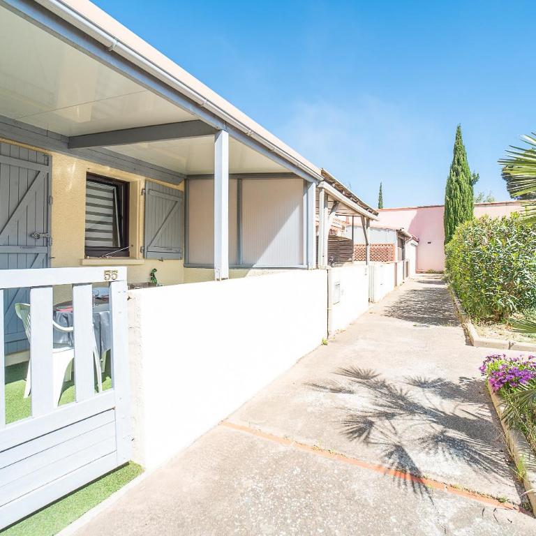 Notre Patio - Maisonette climatisée proche plage - Two-Bedroom House - 7