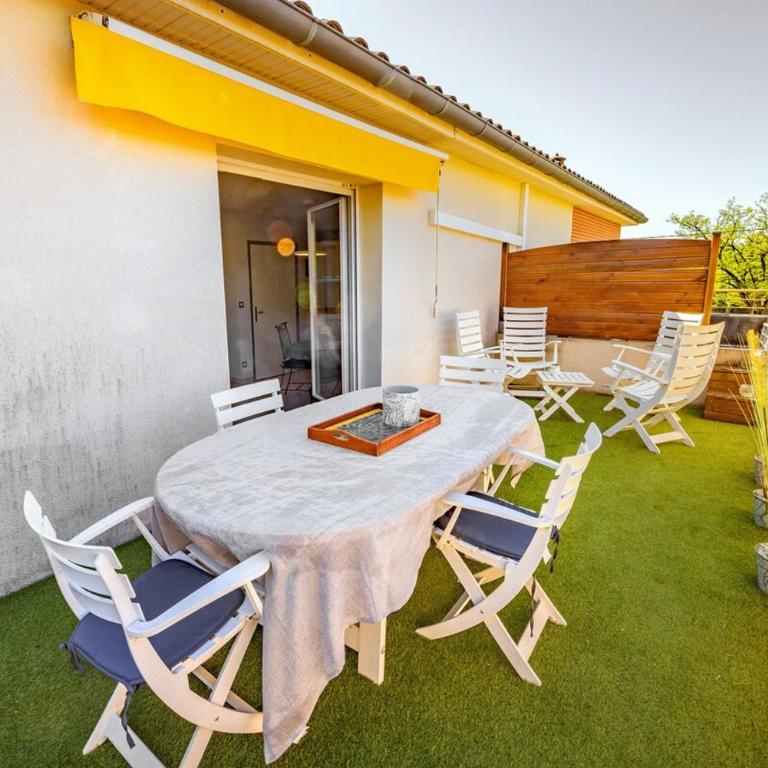 La Viguiere - Terrasse - Albi - Appartement 2 Chambres - 27