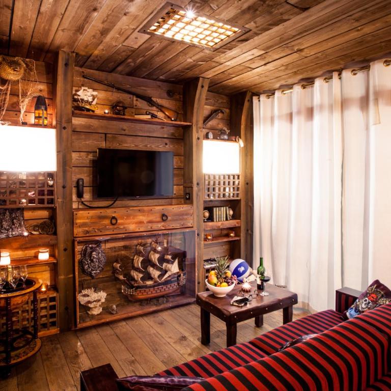 Hôtel Cap Pirate - Suite Privilège Barbe Noire - 9