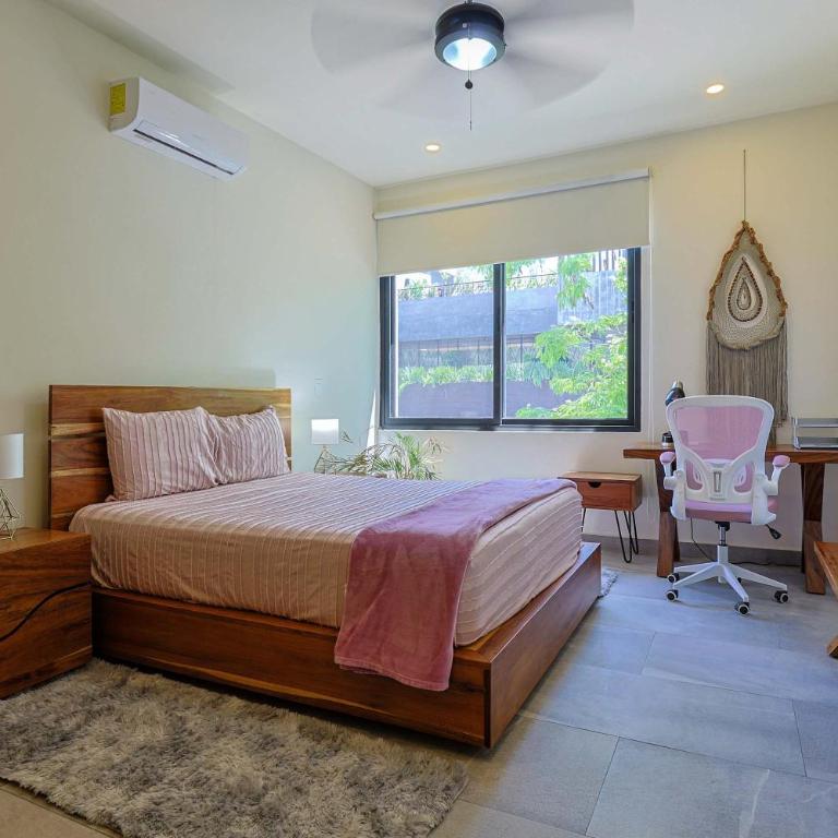 Family Home with Patio, Shared Pool & Cenote - Apartment - 5