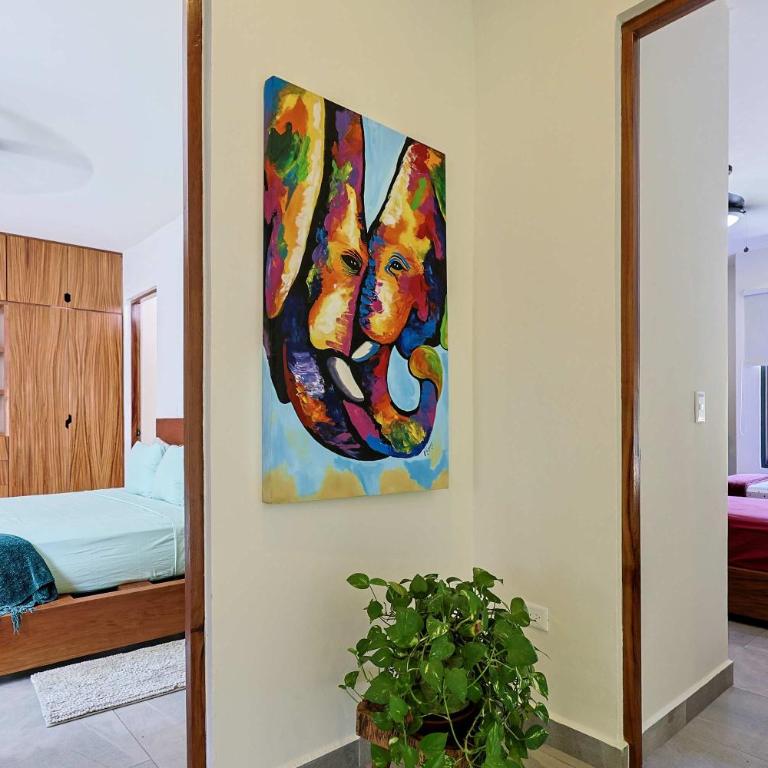 Family Home with Patio, Shared Pool & Cenote - Apartment - 28