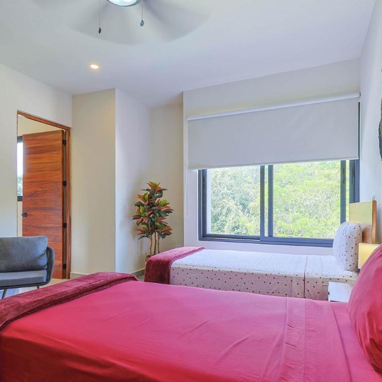 Family Home with Patio, Shared Pool & Cenote - Apartment - 36