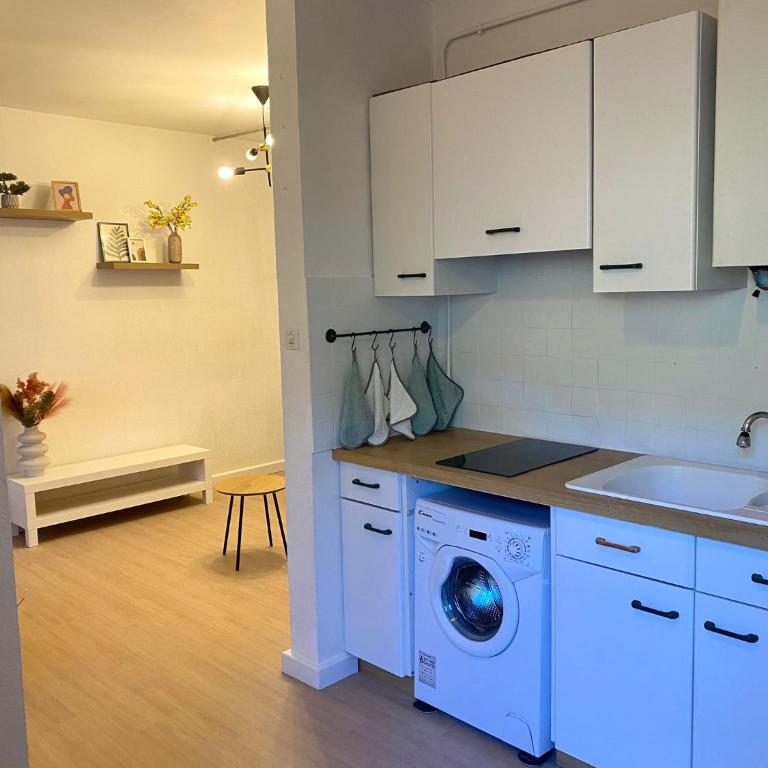 Grand studio neuf, lumineux et au calme ! Tout équipé - Ajaccio - Appartement 1 Chambre - 5