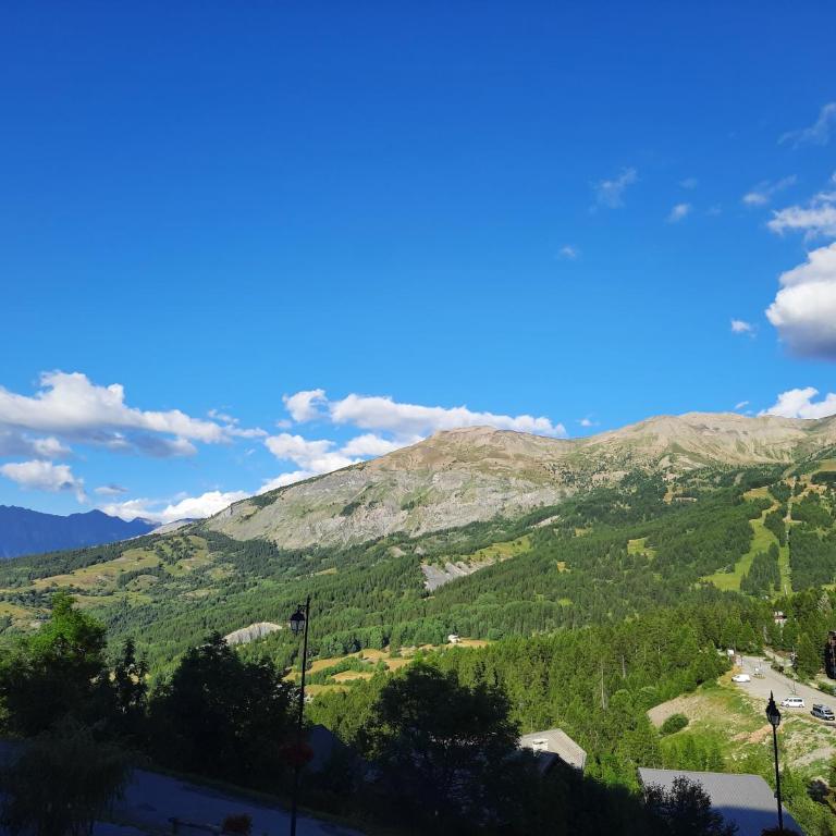 Studio avec balcon et vue exceptionnelle au Super-Sauze - skis aux pieds - Studio - Vue sur Montagne - 11