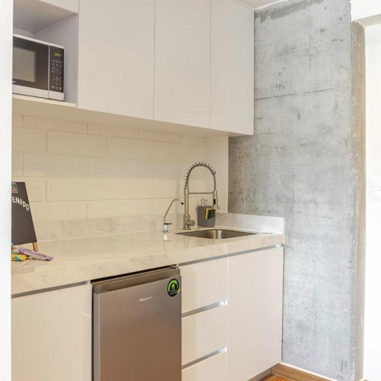 Departamentos exclusivos, equipados y amueblados en Torre Barrio Vergel - One-Bedroom Apartment - 5