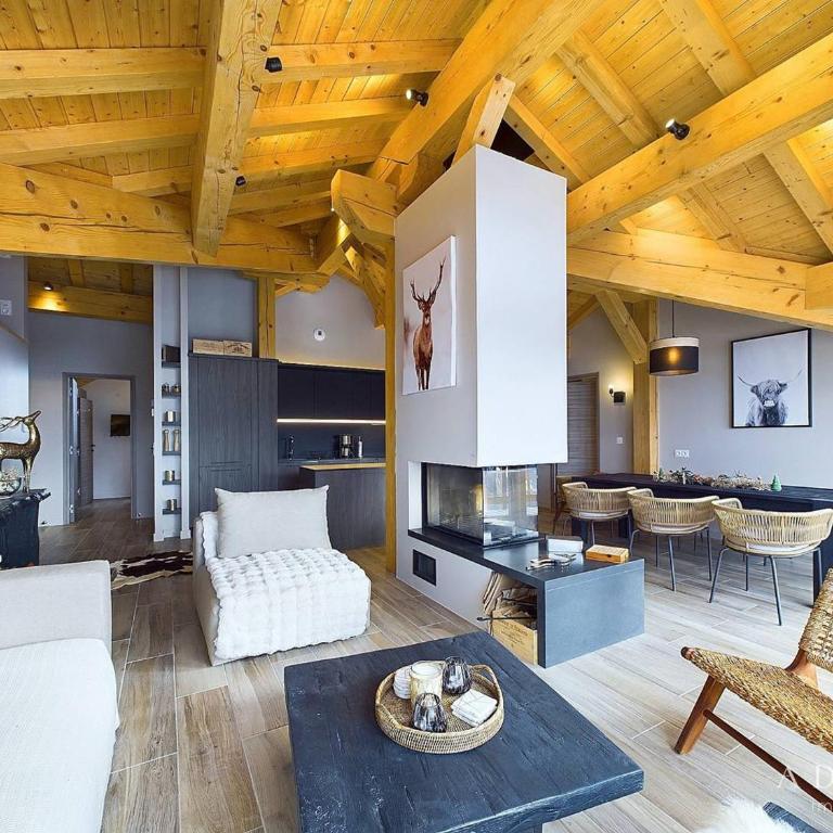 Appartement de luxe 8 pers. avec cheminée, parking, proche pistes et commerces - FR-1-398-683 - Apartment - 2