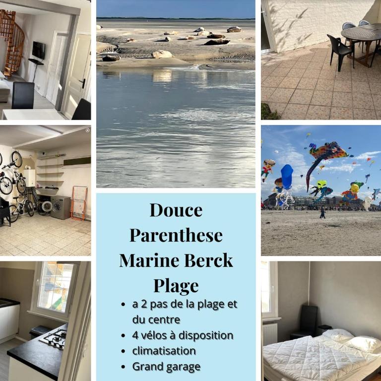 Douce Parenthèse Marine Berck sur Mer Garage, 300 m plage, calme, paisible - Maison 2 Chambres - 1