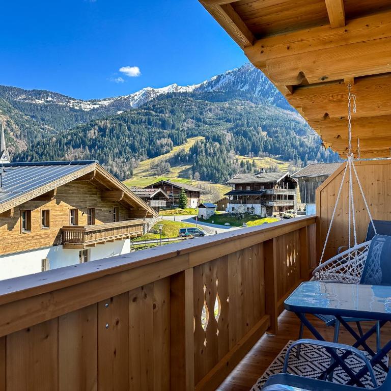 Appartement Bergfried Kaprun, Ski-in Ski-out, Sommerkarte und Panoramablick - Apartment mit 1 Schlafzimmer und Balkon - 2. Etage - 2