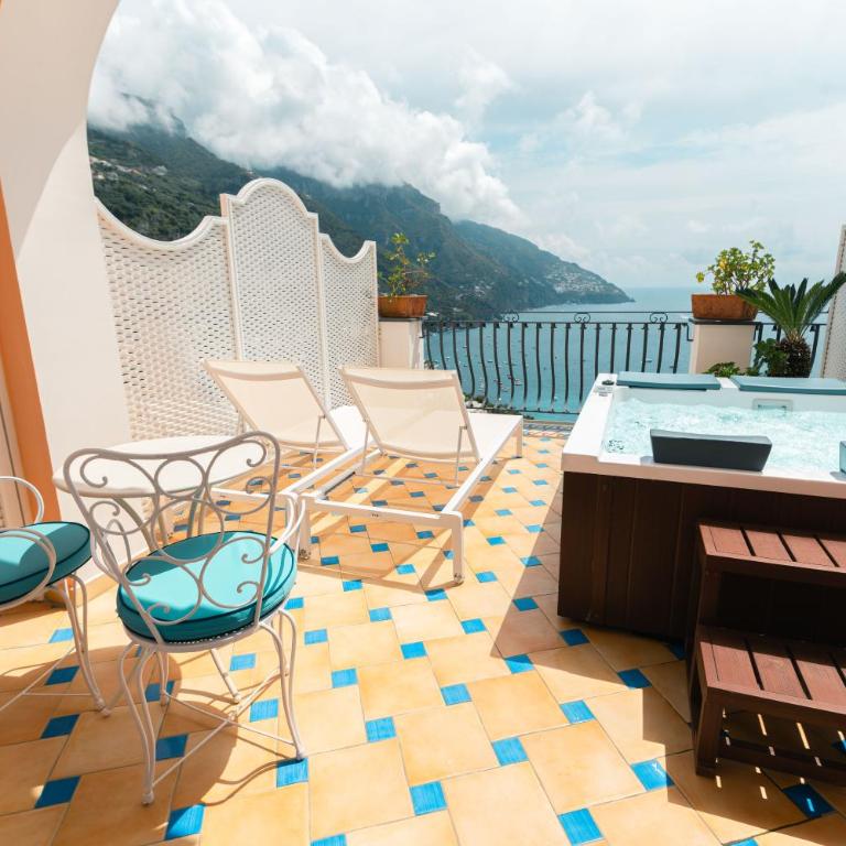 Hotel Conca d'Oro - King Suite with Outdoor Spa Bath and Large Terrace Sea View - 2