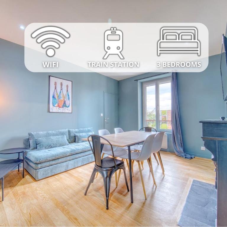 Fleurs d'Azur - Appartamento con 3 Camere da Letto - 1