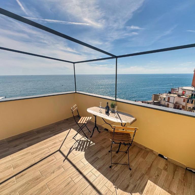il Lunario - Camera Matrimoniale con Balcone e Vista Mare - 2