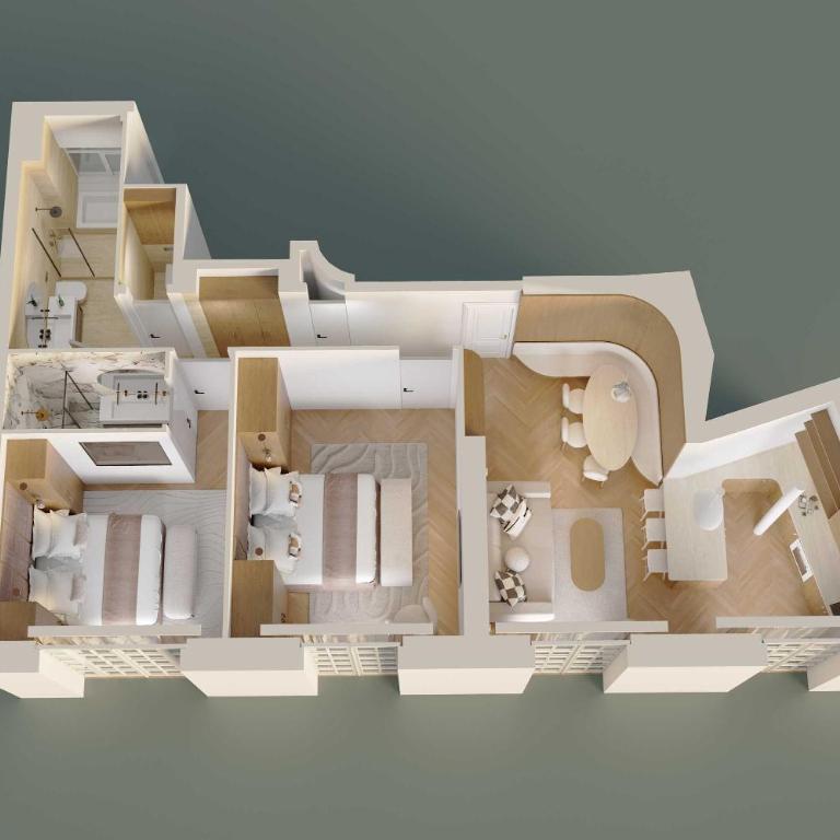 Exclusive apt with AC - 2BD-6P - Quartier Latin - Appartement 2 Chambres Deluxe - 8