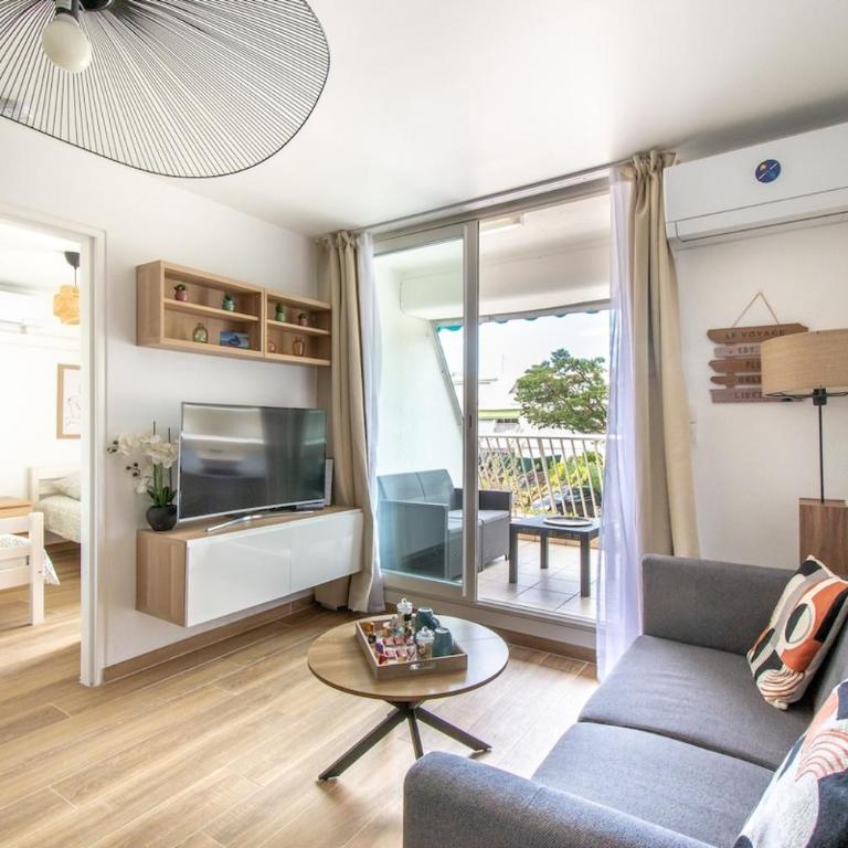 Le sable et pinède - Apartment mit 2 Schlafzimmern und Balkon - 7