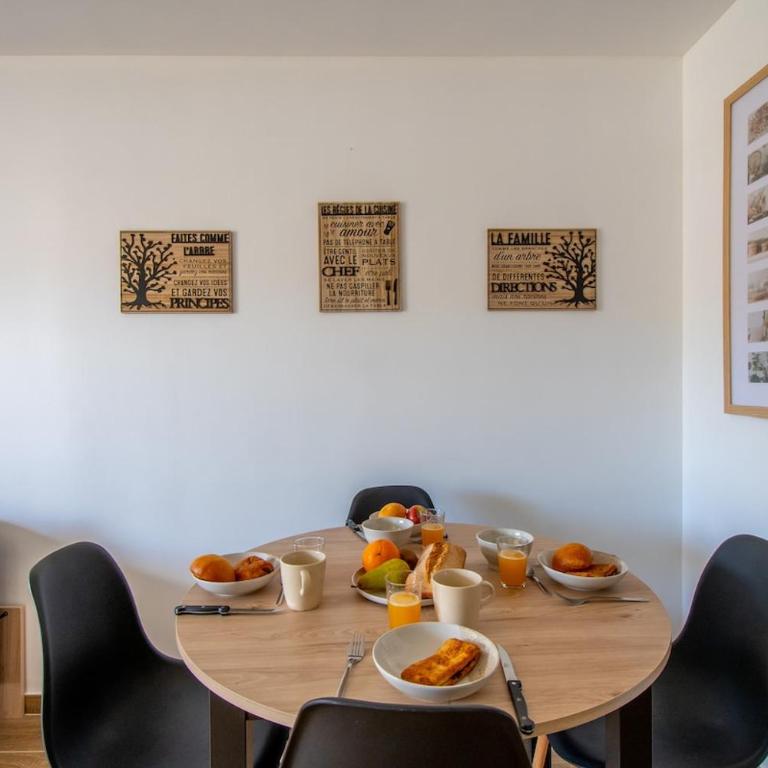Le sable et pinède - Apartment mit 2 Schlafzimmern und Balkon - 14