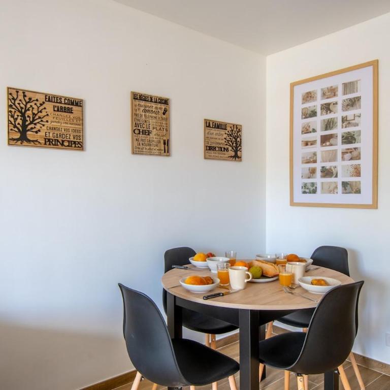 Le sable et pinède - Apartment mit 2 Schlafzimmern und Balkon - 19