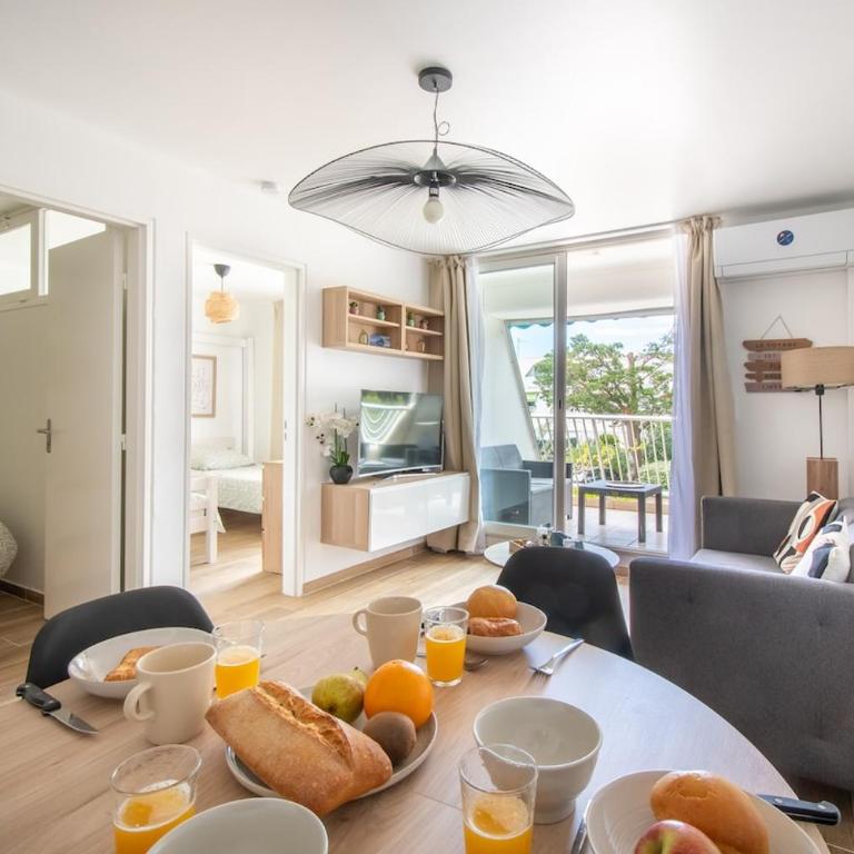 Le sable et pinède - Apartment mit 2 Schlafzimmern und Balkon - 3