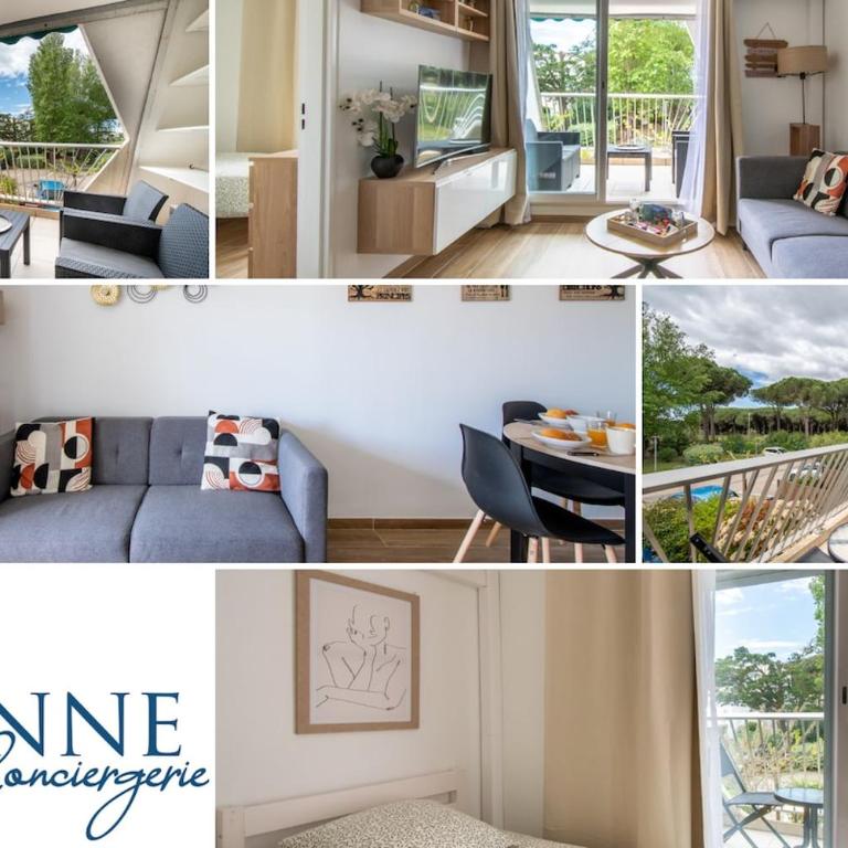 Le sable et pinède - Apartment mit 2 Schlafzimmern und Balkon - 2