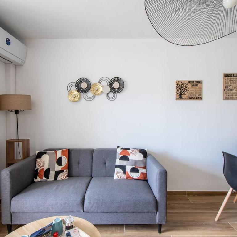 Le sable et pinède - Apartment mit 2 Schlafzimmern und Balkon - 9