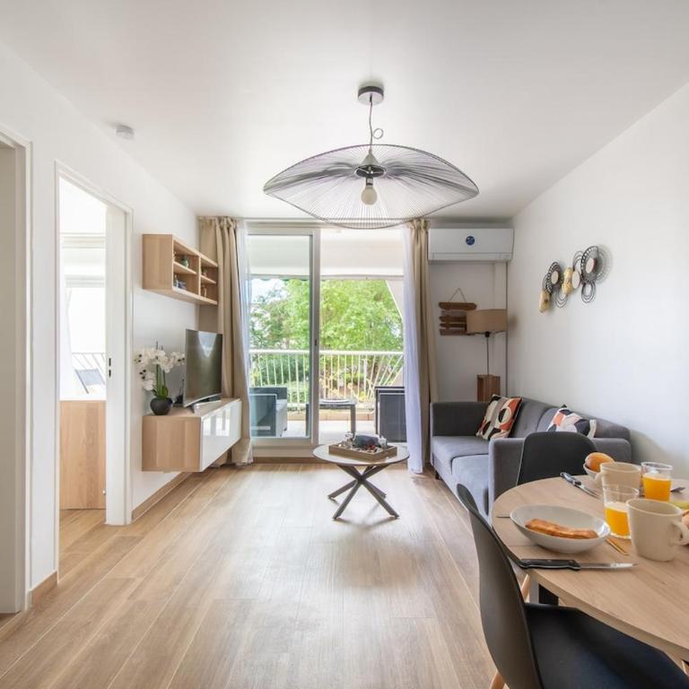Le sable et pinède - Apartment mit 2 Schlafzimmern und Balkon - 18