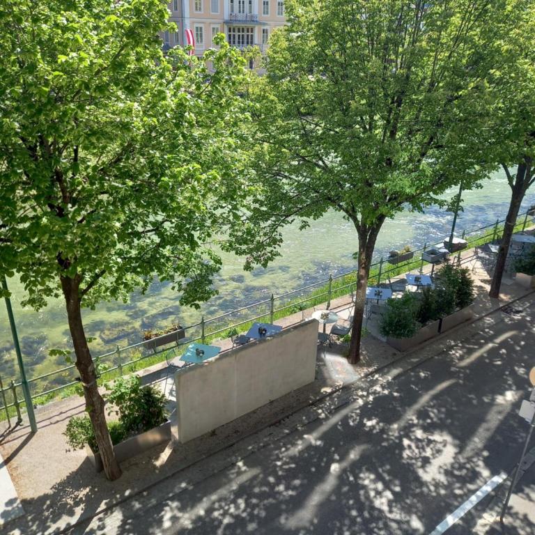 WOLKE, Apartment mit Balkon am Fluss, Zentrum - Studio mit Balkon - 17