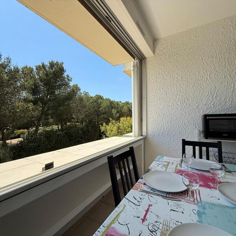 Studio Cozy - Loggia - Plage 200m - Apartment mit Gartenblick - 5