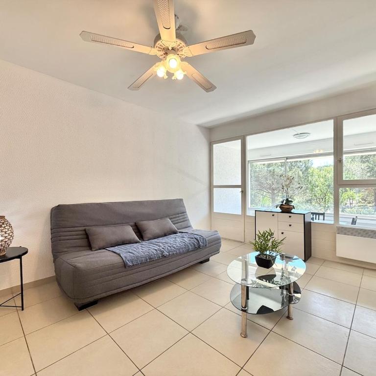Studio Cozy - Loggia - Plage 200m - Apartment mit Gartenblick - 8