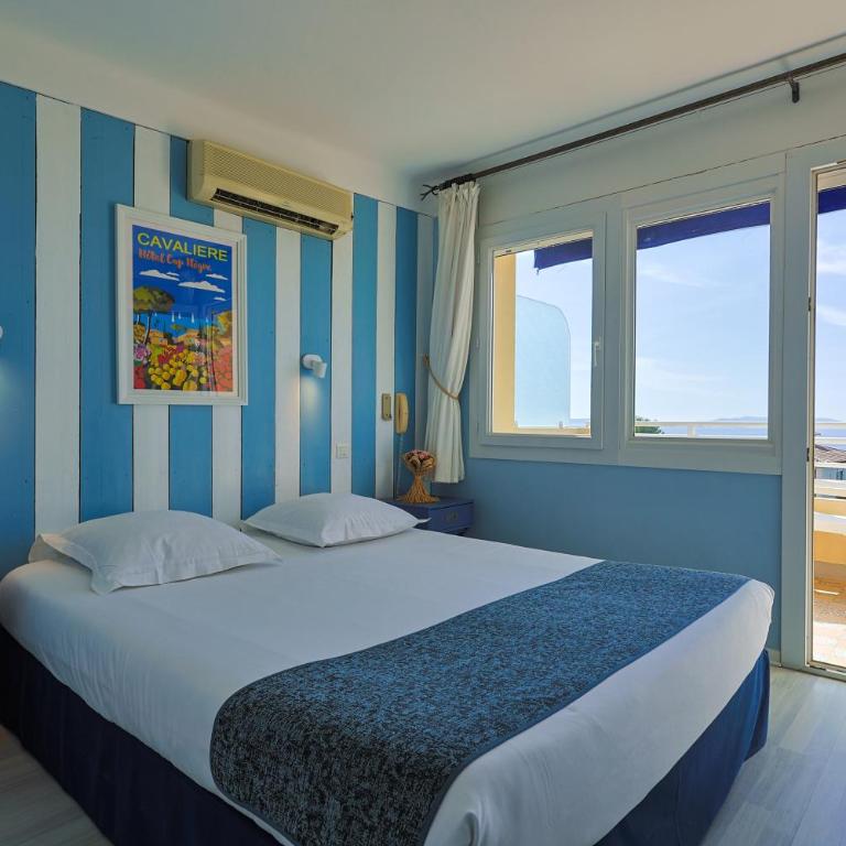 Cap Nègre Hôtel - Chambre Double avec Balcon - 3ème Étage - Vue sur Mer - 6