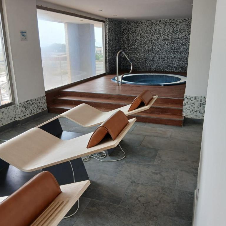 Spa & Jacuzzi frente al mar - Apartamento de 1 dormitorio - 26