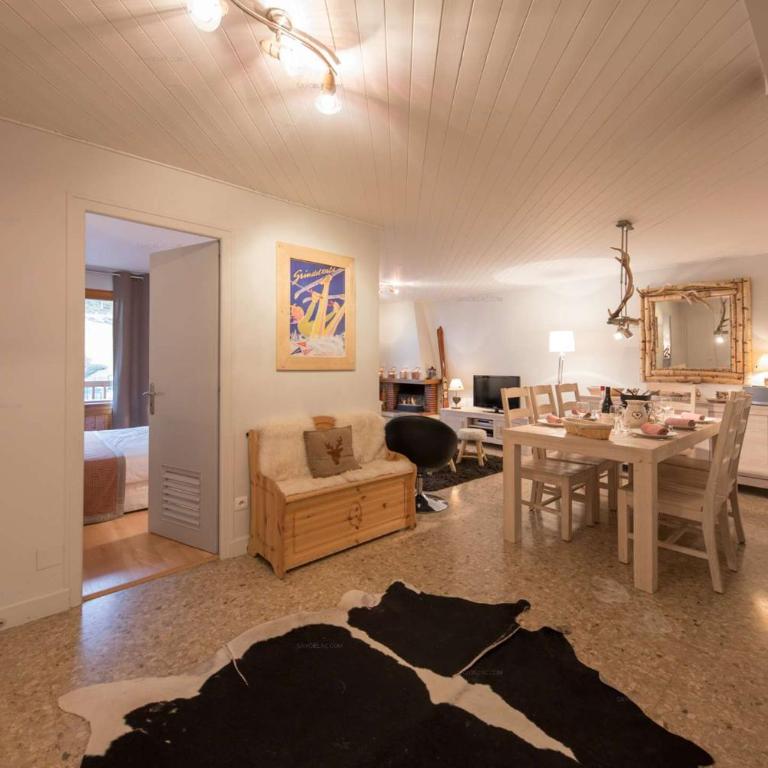 Savoielac - La Clusaz - Pied des pistes : Appartement Primevères - Apartamento con balcón - 3