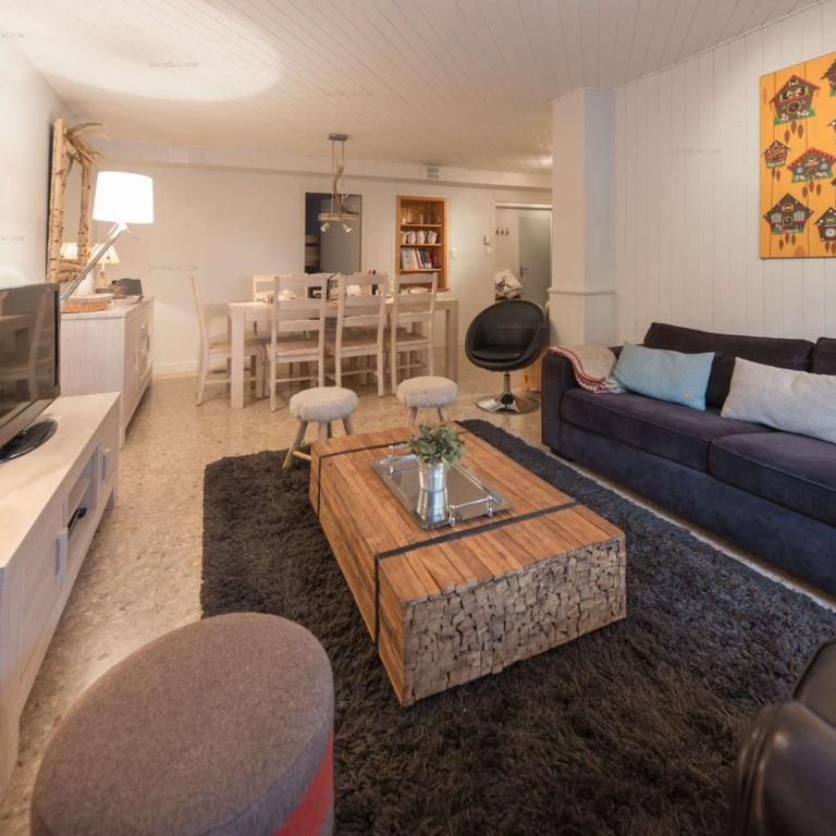 Savoielac - La Clusaz - Pied des pistes : Appartement Primevères - Apartamento con balcón - 4