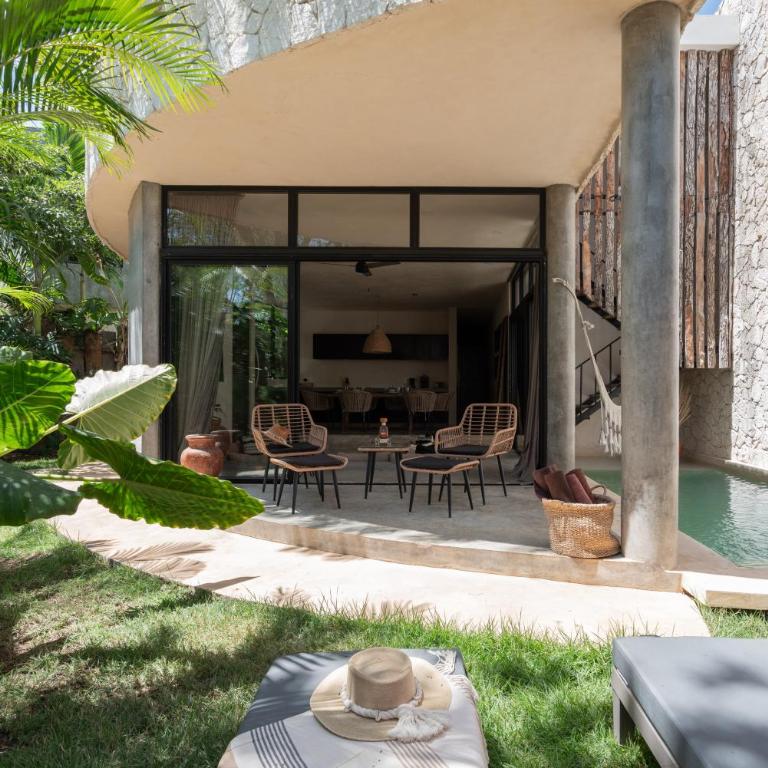 Villa Rousseau Tulum Jungle Priv Pool Concierge 1B - Villa de 3 dormitorios - 15