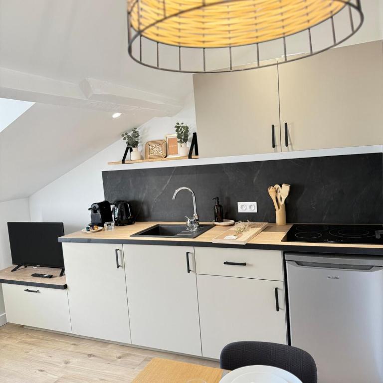 Appartement charmant et cosy Encombe vineuse-DABNB - Two-Bedroom Apartment - 9