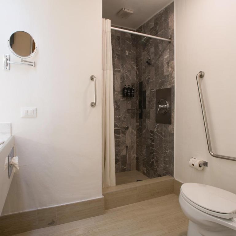 Hotel Abu - Habitación Doble adaptada para personas con discapacidad - 2 camas - 5