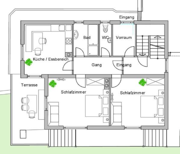 Apartment Iseltal - Apartment mit 2 Schlafzimmern - 29