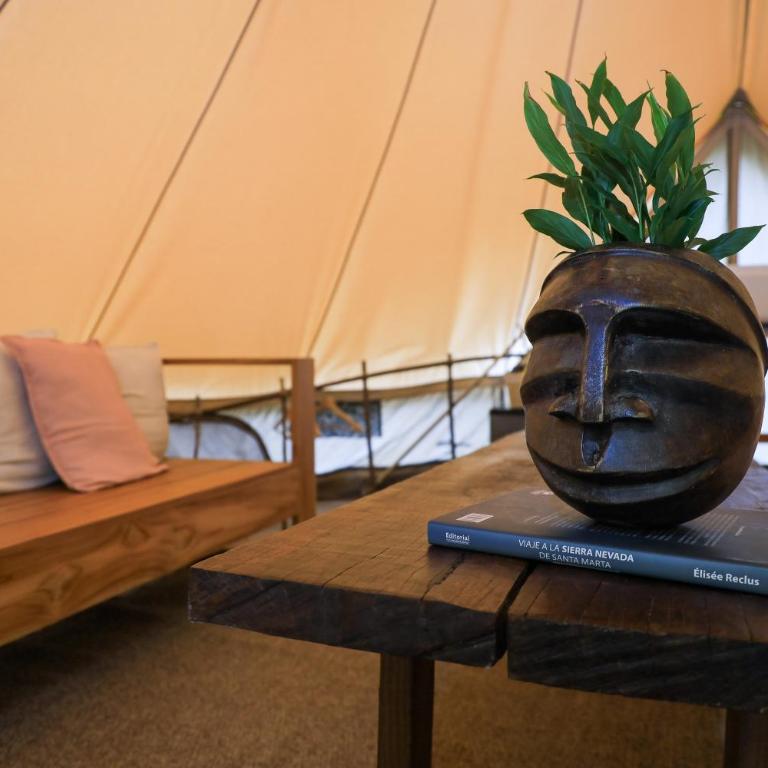 Nómada Tayrona - Riverfront Boutique Glamping - Suite con vistas al jardín - 12