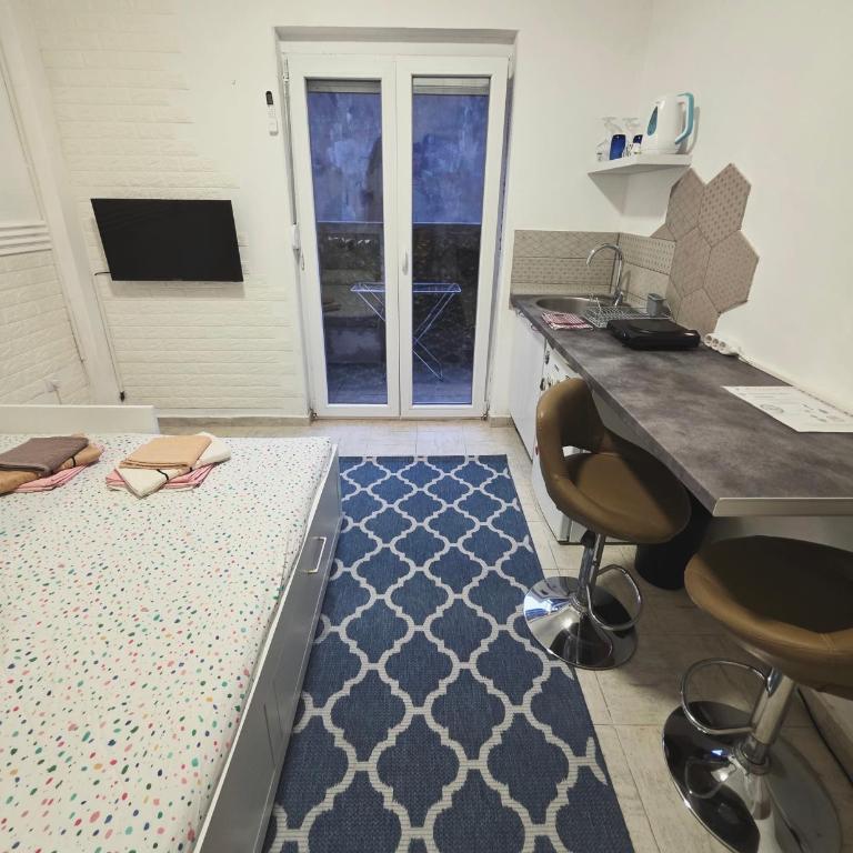 AK mini studio u centru - Studio with Terrace - 5