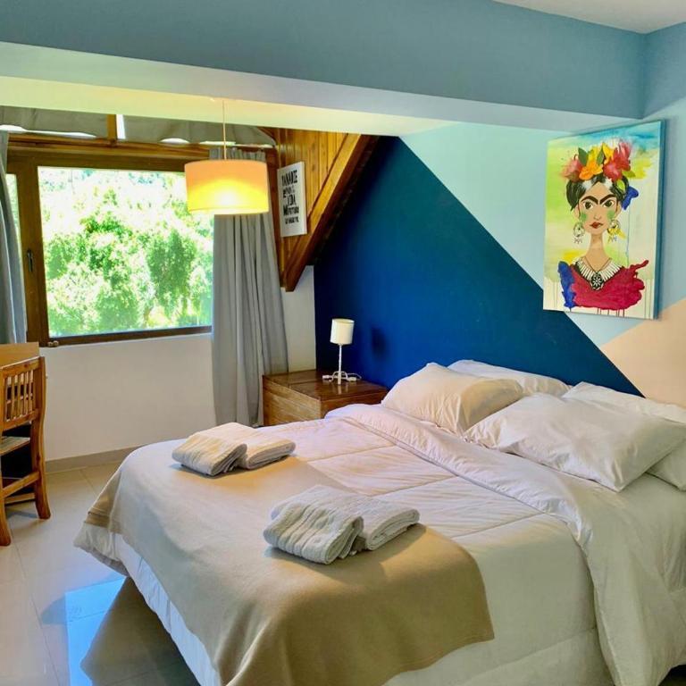 Futa Hue, Chalet Exclusivo Para 10 Pool Parrilla Jardín Y Espectacular Vista Al Cerro Otto - Casa de 4 dormitorios - 28