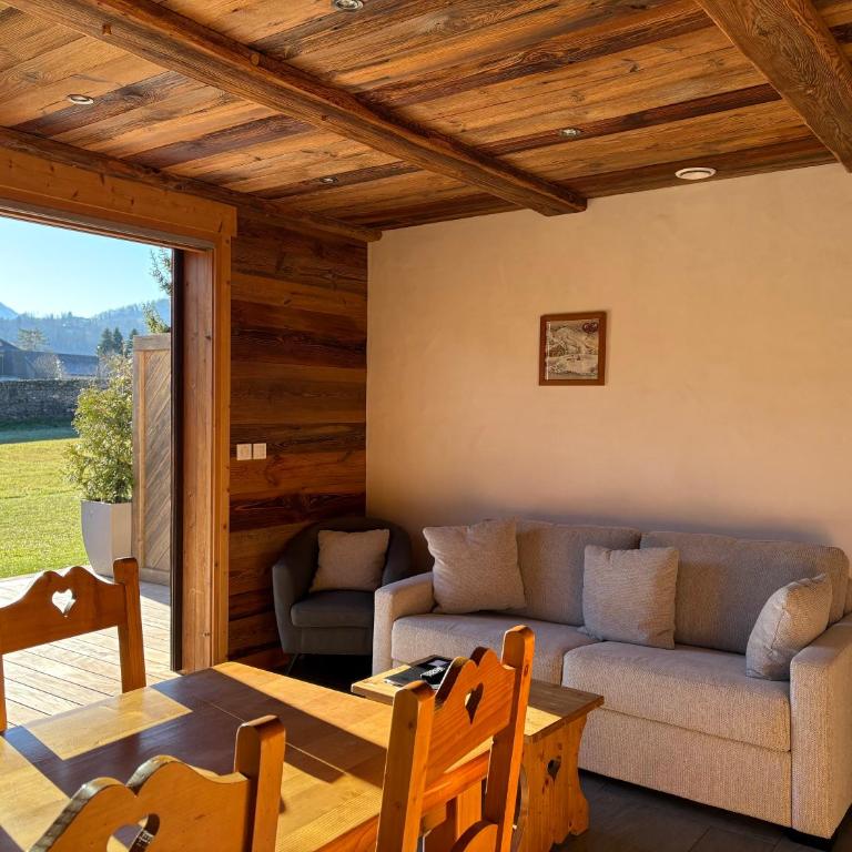 Gîte Balnéo Au Coeur des Alpes - Apartment mit 2 Schlafzimmern (4 Erwachsene) Le Lys Martagon - 14