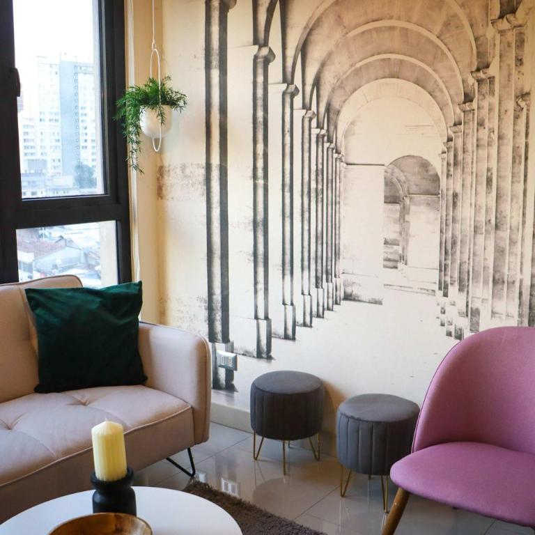 HOM I Precioso depto 1D1B Metro Parque Almagro - Apartamento - 29