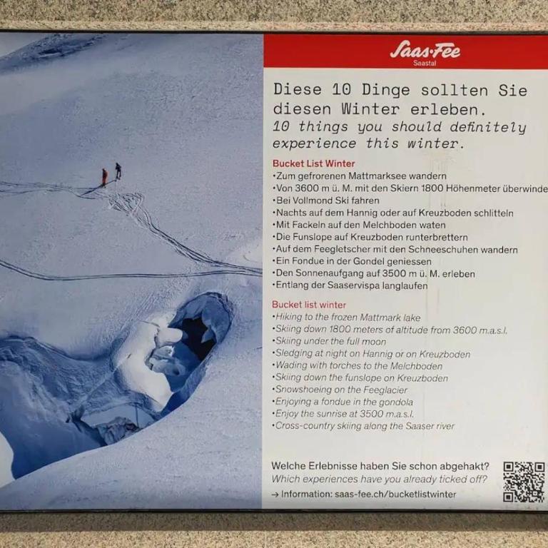 Helles, Chalet-Stil Apartment mit Allalinblick - Apartment mit 1 Schlafzimmer - 25