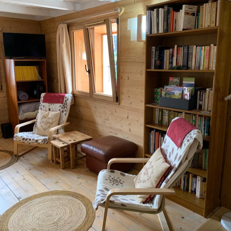 Chalet Le Char - Appartement avec Vue sur la Montagne - 15
