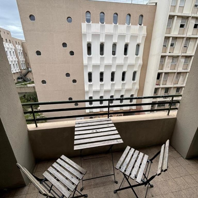 T3 lumineux climatisé avec balcon 2 chambre à 2 min de la gare St-Charles - Appartement 3 Chambres - 11