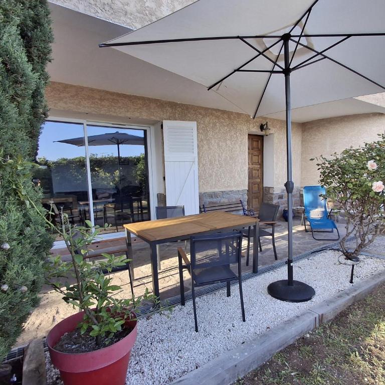 Appt 83m2 rez de jardin dans villa parc privé balcon vue mer - Apartment mit 1 Schlafzimmer und Gartenblick - 18
