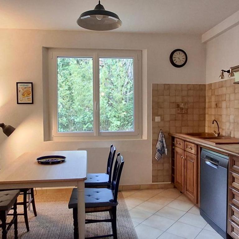 Appt 83m2 rez de jardin dans villa parc privé balcon vue mer - Apartment mit 1 Schlafzimmer und Gartenblick - 17