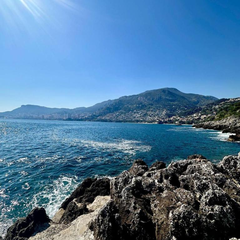 Studio vue mer limitrophe à Monaco - Appartement-Studio avec 1 Lit Double - 11