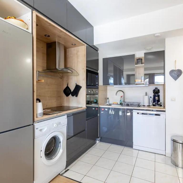 T3 Les Angles Plein Centre Station - Apartment mit 2 Schlafzimmern - 7