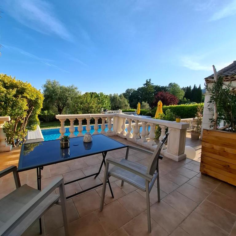 Villa Bibaou - Chambre Double - Vue sur Piscine - 8