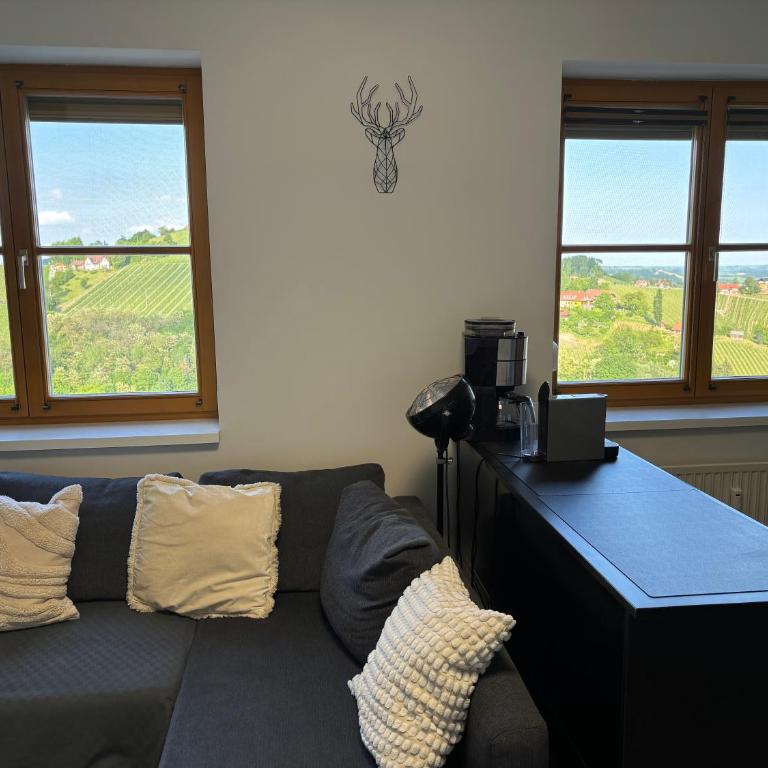 Glanz und Gloria Weingartenapartment an der Kellerstraße, viele Buschenschänke, sehr ruhige Lage, herrliche Aussicht! - Appartement - Vue sur Jardin - 5